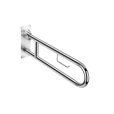 Obrázek pro ARCHITECT Hinged Grab Bar With Paper Holder