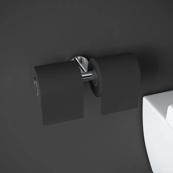ARCHITECT S+ double paper holder without cover