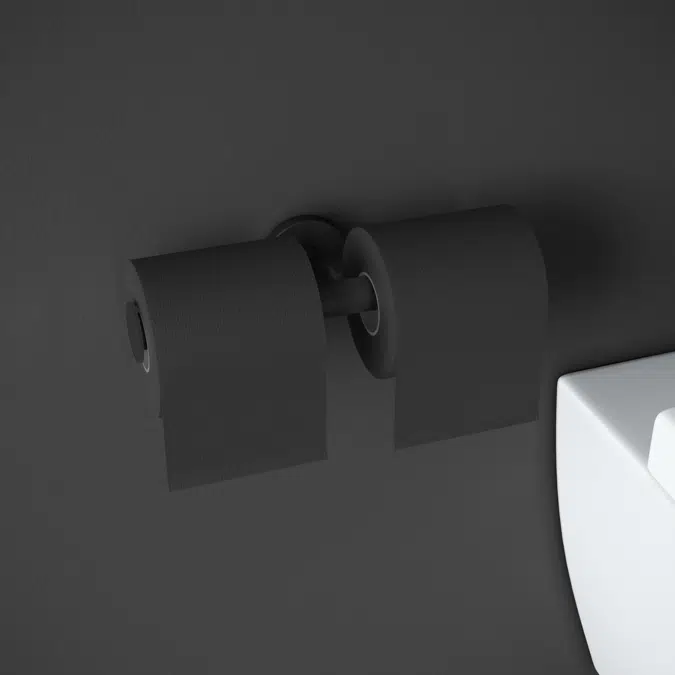 ARCHITECT S+ double paper holder without cover