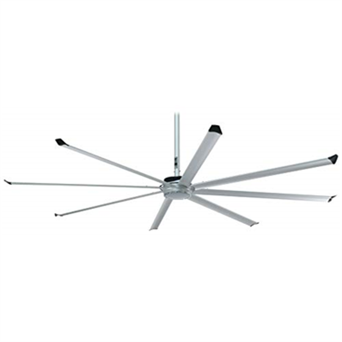 Objetos BIM ¡Descarga gratis! Big Ass Fans 10 Ft Essence 8Blade
