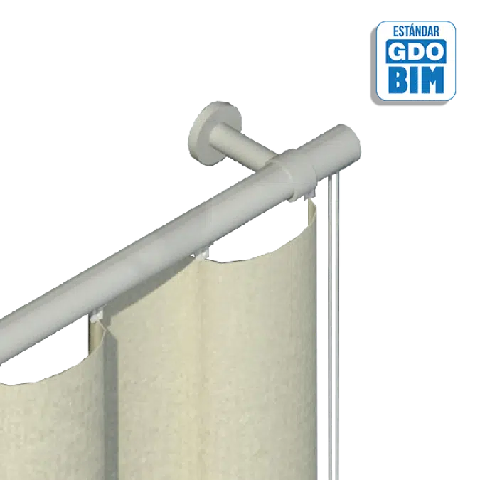 Curtain rail Decotrack