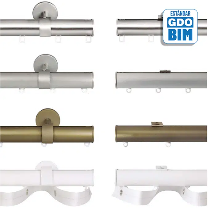 Curtain rail Decotrack