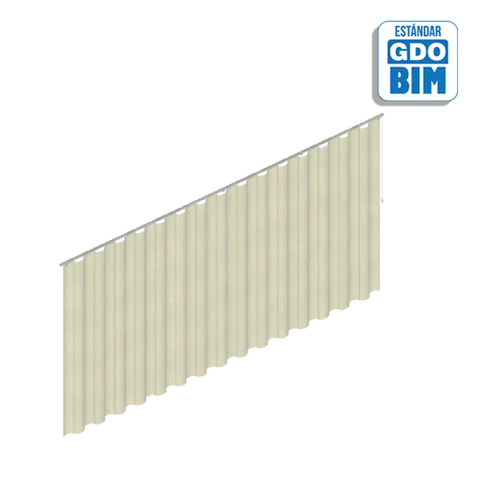 Curtain rail Trim linear