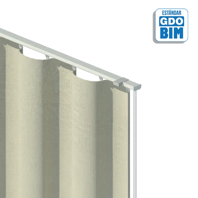 BIM objects - Riel Manual para Cortinas Decotrack 30mm