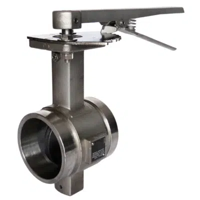 Image for Fig B480 - Grooved End Stainless Steel Butterfly Valve with Lever Handle