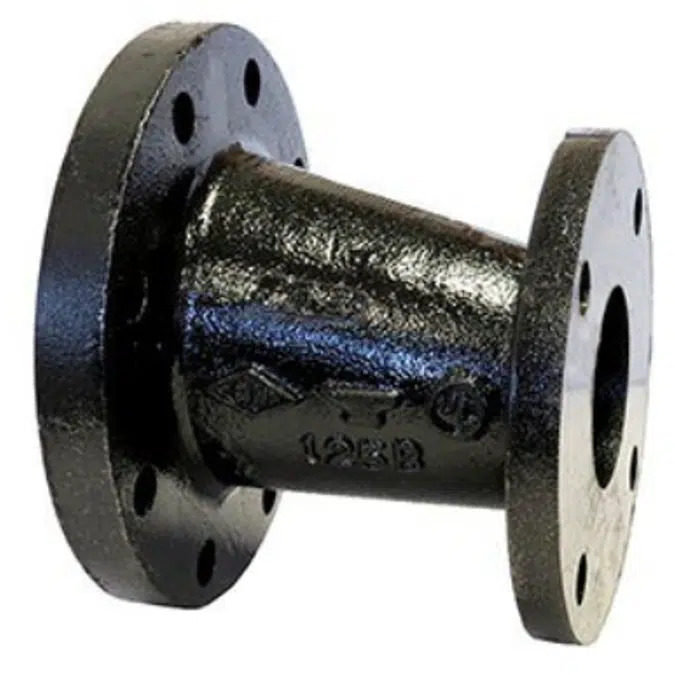 Fig. 826 - Flanged Eccentric Reducer