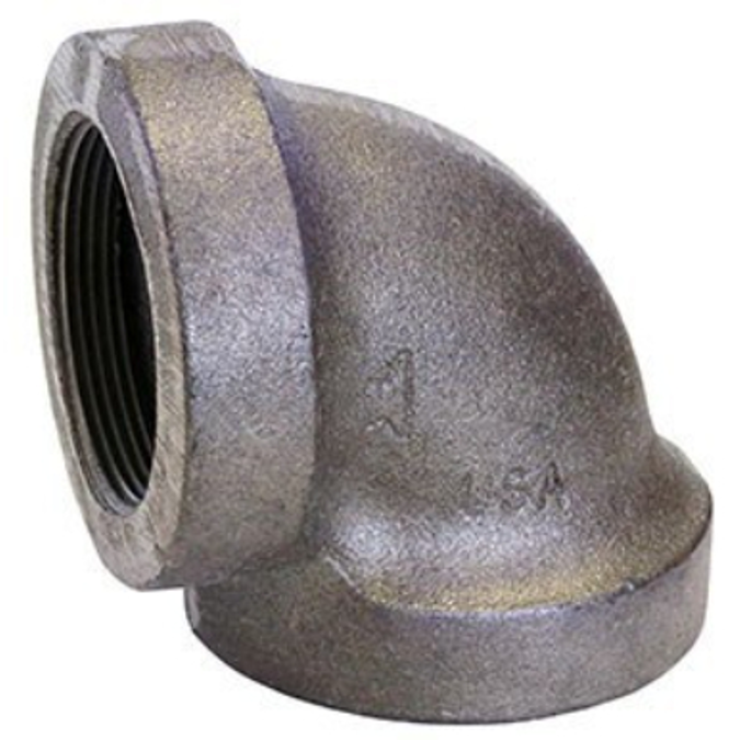 BIM objects - Free download! Fig. 701 - 90° Short Turn Elbow | BIMobject