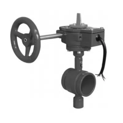 BIM objects - Free download! Butterfly Valve | BIMobject