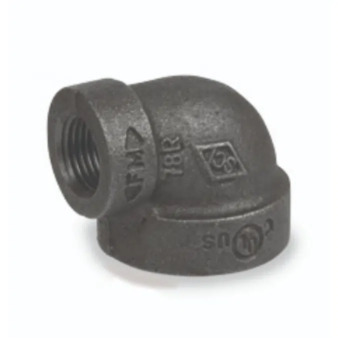 Objetos BIM - ¡Descarga gratis! Fig. 3351R - Reducing 90° Elbow | BIMobject