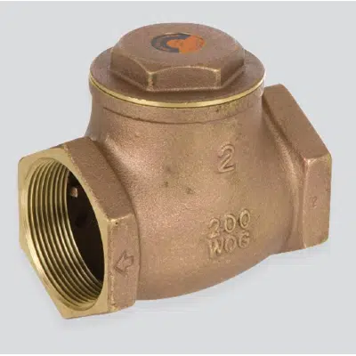 Image for Series 9191 - Brass Swing Check Valve, Threaded