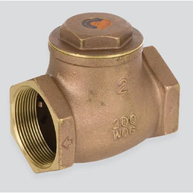 Series 9191 - Brass Swing Check Valve, Threaded