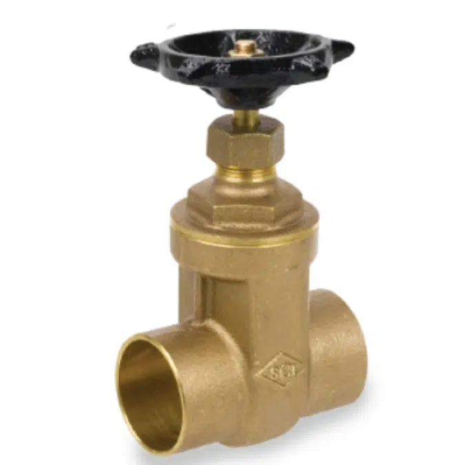 Series 8502 - Brass Gate Valve, Sweat