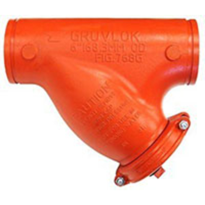 BIM objects Free download! Fig. 768G Groovedend WyeStrainers