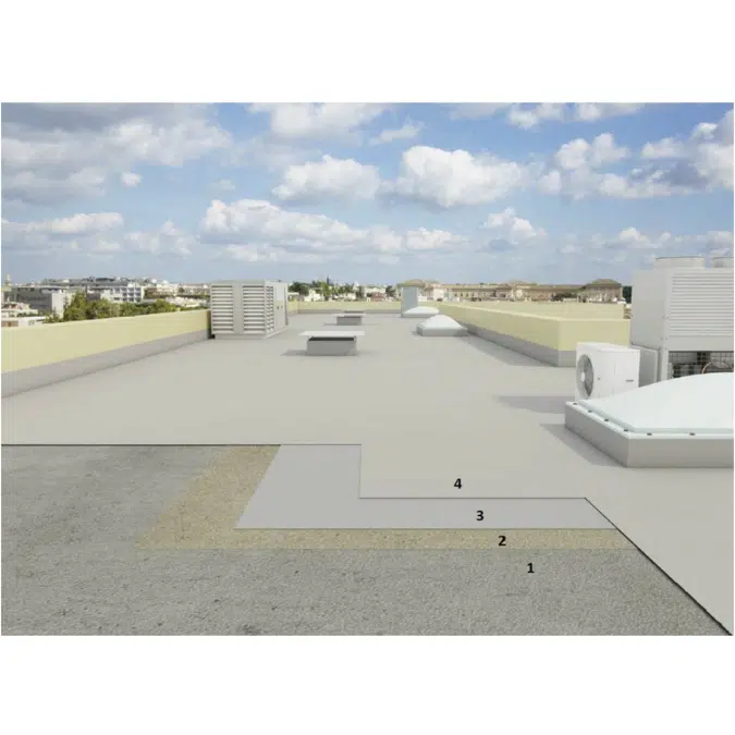 MPT-N-09-02-2024 System in polyurethane waterproofing for flat roofs