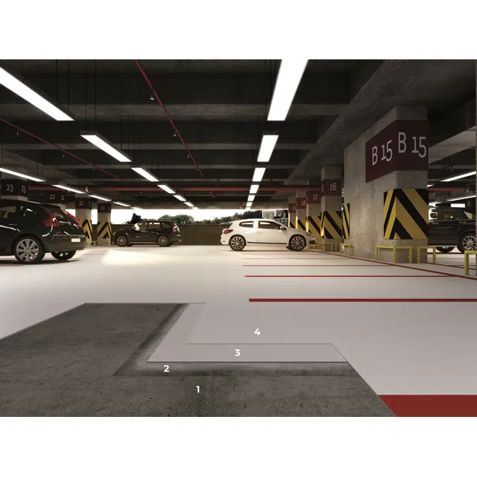 Mapefloor parking system me