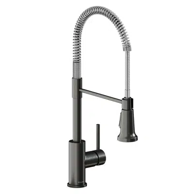 afbeelding voor LKAV2061CR_LS_BKCP_MBCR Avado® Single Hole Kitchen Faucet with Semi-professional Spout and Lever Handle