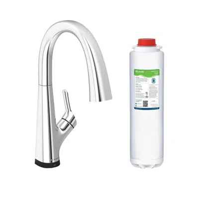 bilde for LKAV7051FCR Elkay Avado® Single Hole 2-in-1 Kitchen Faucet with Filtered Drinking Water Chrome