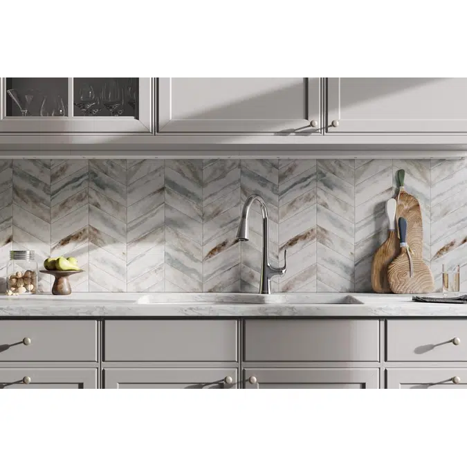 LKHA1041CR Harmony™ Single Hole Kitchen Faucet with Pull-down Spray and Forward Only Lever Handle
