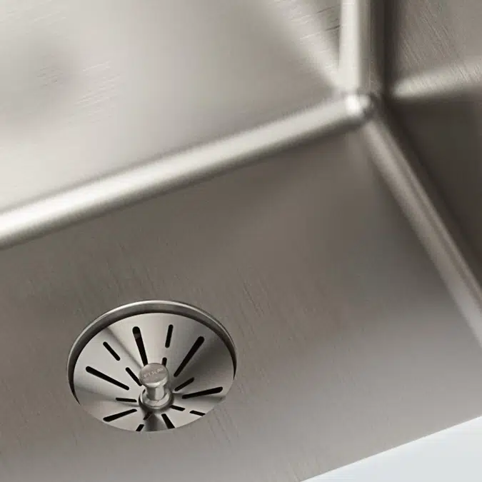 ELUHH3118TPD Lustertone Iconix® 16 Gauge Stainless Steel, 32-3/4" x 19-1/2" x 9" Double Bowl Undermount Sink with Perfect Drain®