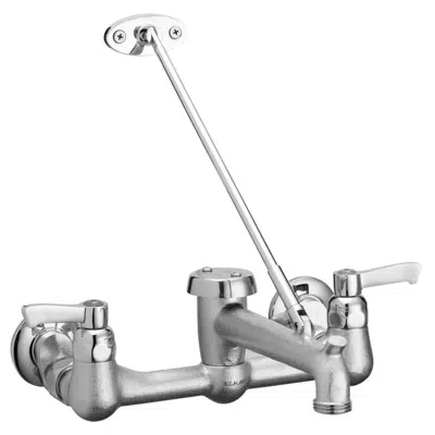 Image for LKB940C Elkay® Commercial Service/Utility Wall Mount Faucet with Bucket Hook Rough Chrome