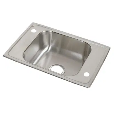 imagen para CDKAD2517652_4_2LM Celebrity® Stainless Steel 25" x 17" x 6-1/2" Single Bowl Drop-in Classroom ADA Sink