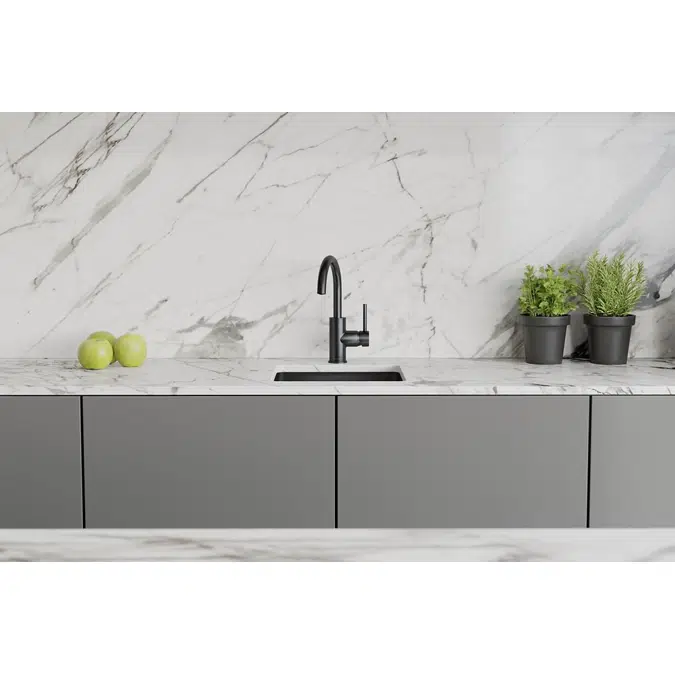 LKAV3021CR_BK_LS_MB Avado® Single Hole Bar Faucet with Lever Handle