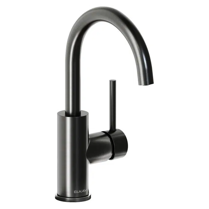 LKAV3021CR_BK_LS_MB Avado® Single Hole Bar Faucet with Lever Handle