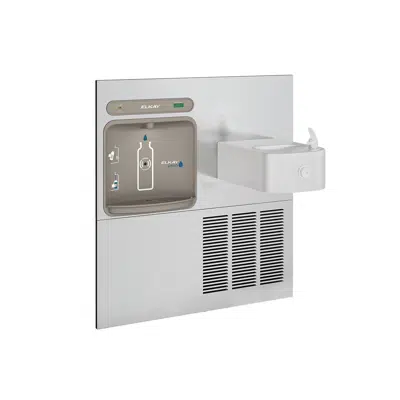 Image for Elkay ezH2O Retrofit Bottle Filling Station with Soft Sides Fountain, Filtered Refrigerated Stainless
