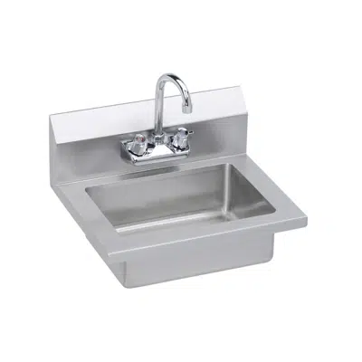 Зображення для EHS-18X Elkay Stainless Steel 18" x 14-1/2" x 11" 18 Gauge Hand Sink with Faucet