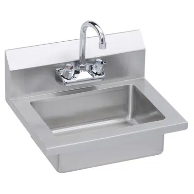 Зображення для EHS-18X Elkay® Stainless Steel 18" x 14-1/2" x 11" 18 Gauge Hand Sink with Faucet