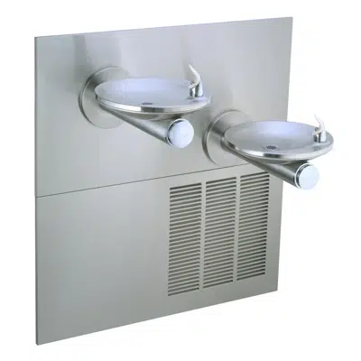 Image pour LRPBM28K Elkay SwirlFlo® Bi-level ADA Fountain with Mounting Frame Filtered Refrigerated Stainless
