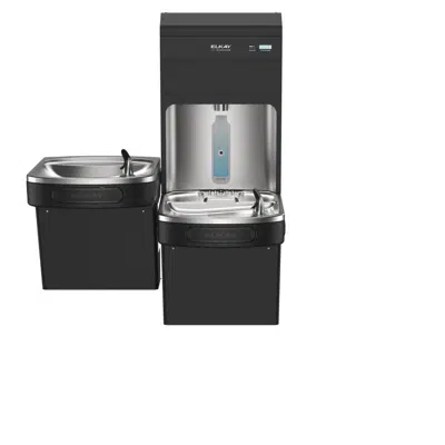 bilde for LZSTL8WSBPRO-FSR5 Elkay Elkay Pro Filtration® Bottle Filling Station & Bi-Level ADA Cooler Refrigerated Total PFAS* + Lead Reduction