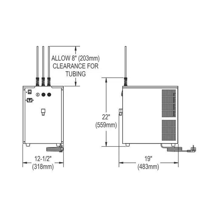 DSFBF180K Elkay® Carbonation Chiller Filtered 20 GPH