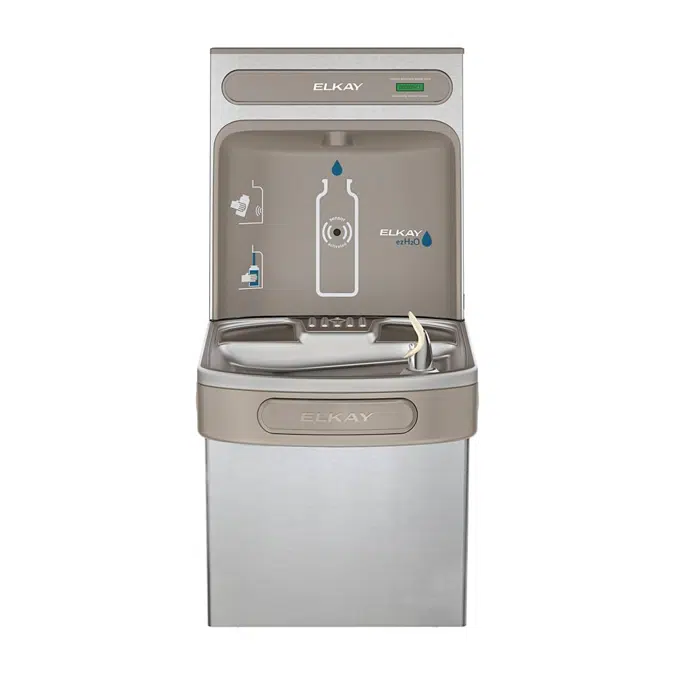 EZS8WSSK Elkay ezH2O®  Bottle Filling Station with Single ADA Cooler Non-Filtered Refrigerated Stainless