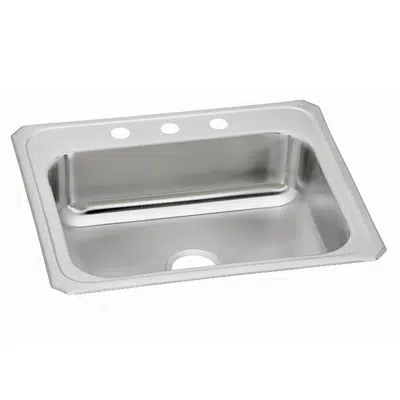 Image for CR25211_5 Celebrity® Stainless Steel 25" x 21-1/4" x 6-7/8" Single Bowl Drop-in Sink