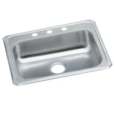 Image for GECR25211_4 Celebrity® Stainless Steel 25" x 21-1/4" x 5-3/8" Single Bowl Drop-in Sink