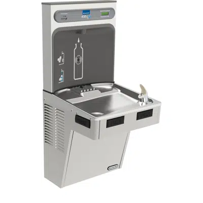 Image for LMABF8WSSK Elkay ezH2O Bottle Filling Station with Mechanically Activated, Single ADA Cooler Filtered Refrigerated Stainless