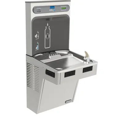 Imagem para Elkay ezH2O Bottle Filling Station with Mechanically Activated, Single ADA Cooler Filtered Refrigerated Stainless}