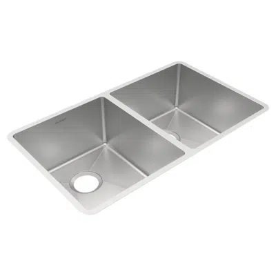 bilde for ECTRU31179T Elkay Crosstown 18 Gauge Stainless Steel 31-1/2" x 18-1/2" x 9", Equal Double Bowl Undermount Sink