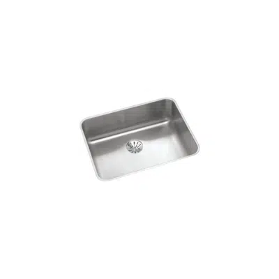 Image for ELUHAD211550PD Elkay Lustertone® Classic Stainless Steel 23-1/2" x 18-1/4" x 4-7/8" Single Bowl Undermount ADA Sink w/Perfect Drain®