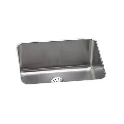 Image for ELUH231710PD Elkay Lustertone Classic Stainless Steel 25-1/2" x 19-1/4" x 10", Single Bowl Undermount Sink with Perfect Drain