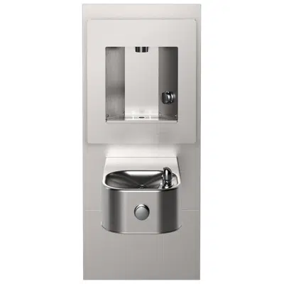 Image for LZLMSN-EDFPVM214DK ezH2O® VR Mechanical Bottle Filling Station w/Integral Soft Sides® Fountain Filtered Non-Refrigerated Stainless