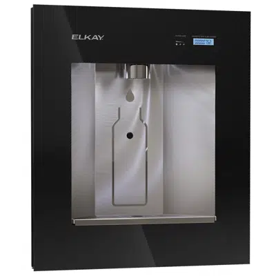 Image for Elkay ezH2O Liv Built-in Filtered Refrigerated Water Dispenser Remote Chiller Midnight