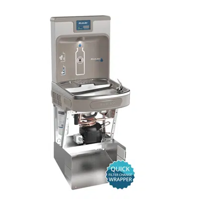 imagen para LZS8WSSP Elkay Enhanced ezH2O Bottle Filling Station & Single ADA Cooler, Filtered Refrigerated Stainless