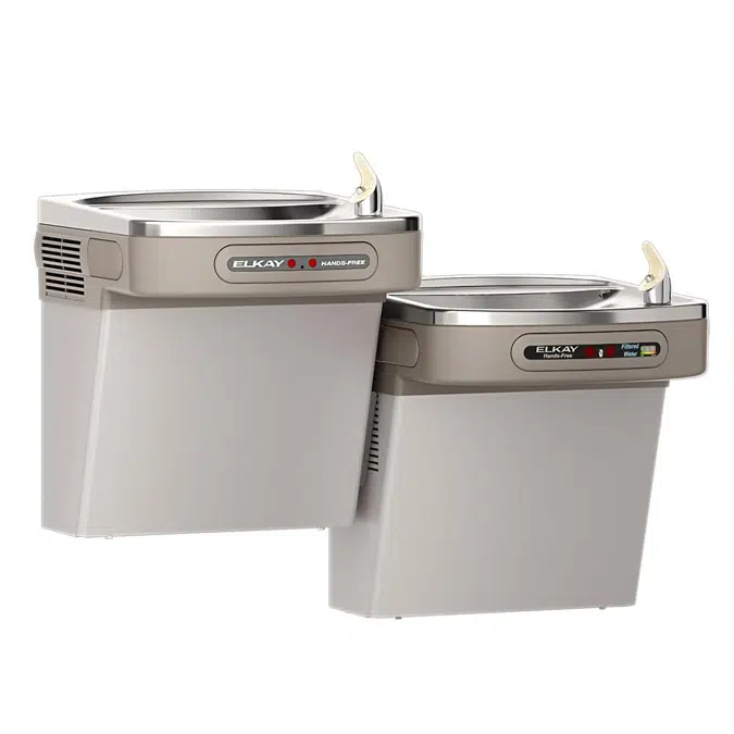 LZOOSTL8LC_SC Elkay® Dual Hands-free Activation Bi-level ADA Cooler Filtered Refrigerated