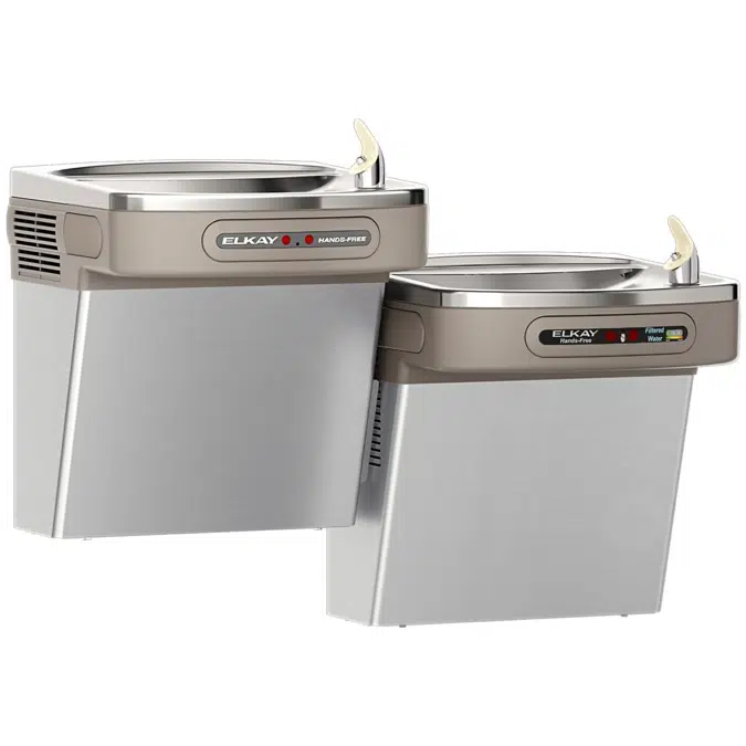 LZOOSTL8LC_SC Elkay® Dual Hands-free Activation Bi-level ADA Cooler Filtered Refrigerated
