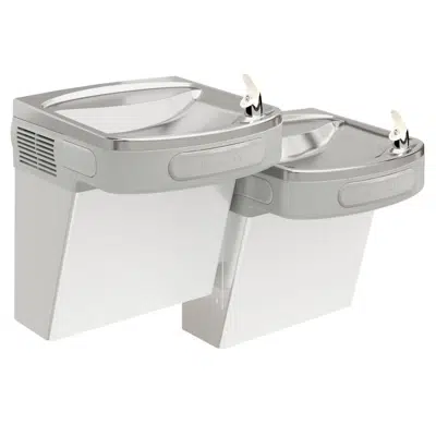 Image pour EZSTL8SC Elkay® Versatile Wall Mount Bi-level ADA Cooler Non-filtered Refrigerated Stainless