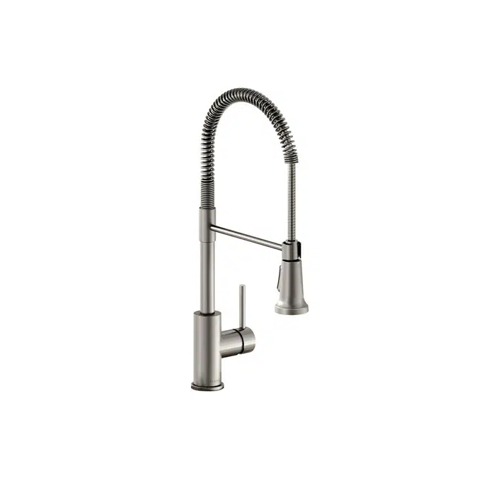 LKAV2061LSElkay Avado Single Hole Kitchen Faucet with Semi-professional Spout and Lever Handle Lustrous Steel