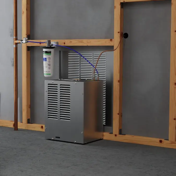 BIM objects - Free download! ECH8 Elkay® Remote Chiller Non-Filtered ...