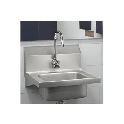Immagine per LKB722CElkay Commercial Electronic Sensor Scrub/Handwash Battery Powered Wall Mount Faucet Chrome